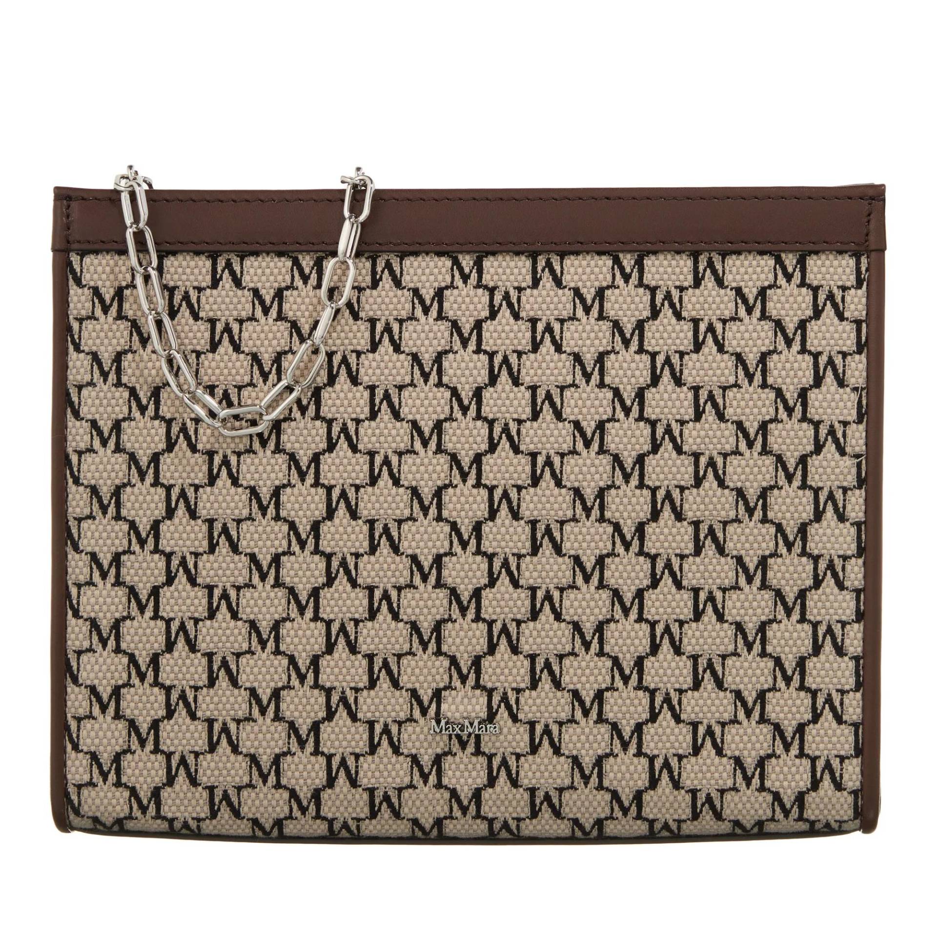 Max Mara Schultertasche - Mmtrousses - Gr. unisize - in Beige - für Damen Max Mara Schultertasche - Mmtrousses - Gr. unisize - in Beige - für Damen von Max Mara