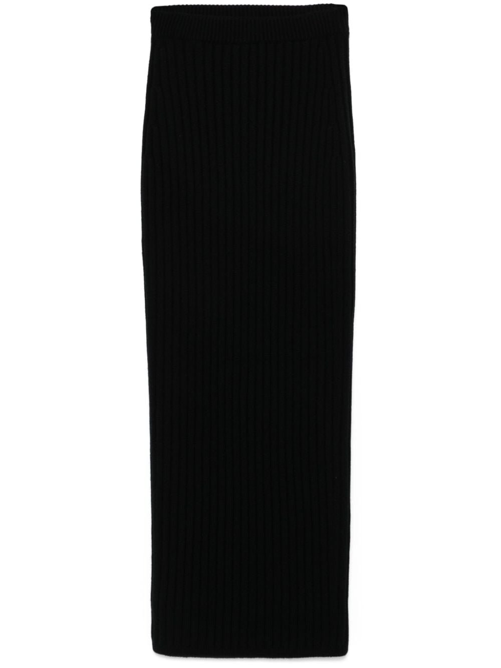 Max Mara Seta midi skirt - Black von Max Mara