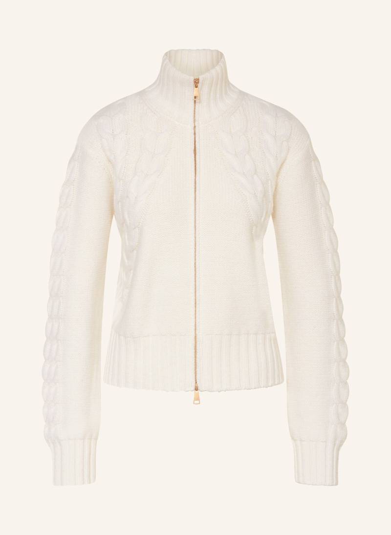 Max Mara Strickjacke Mabel Mit Cashmere weiss von Max Mara