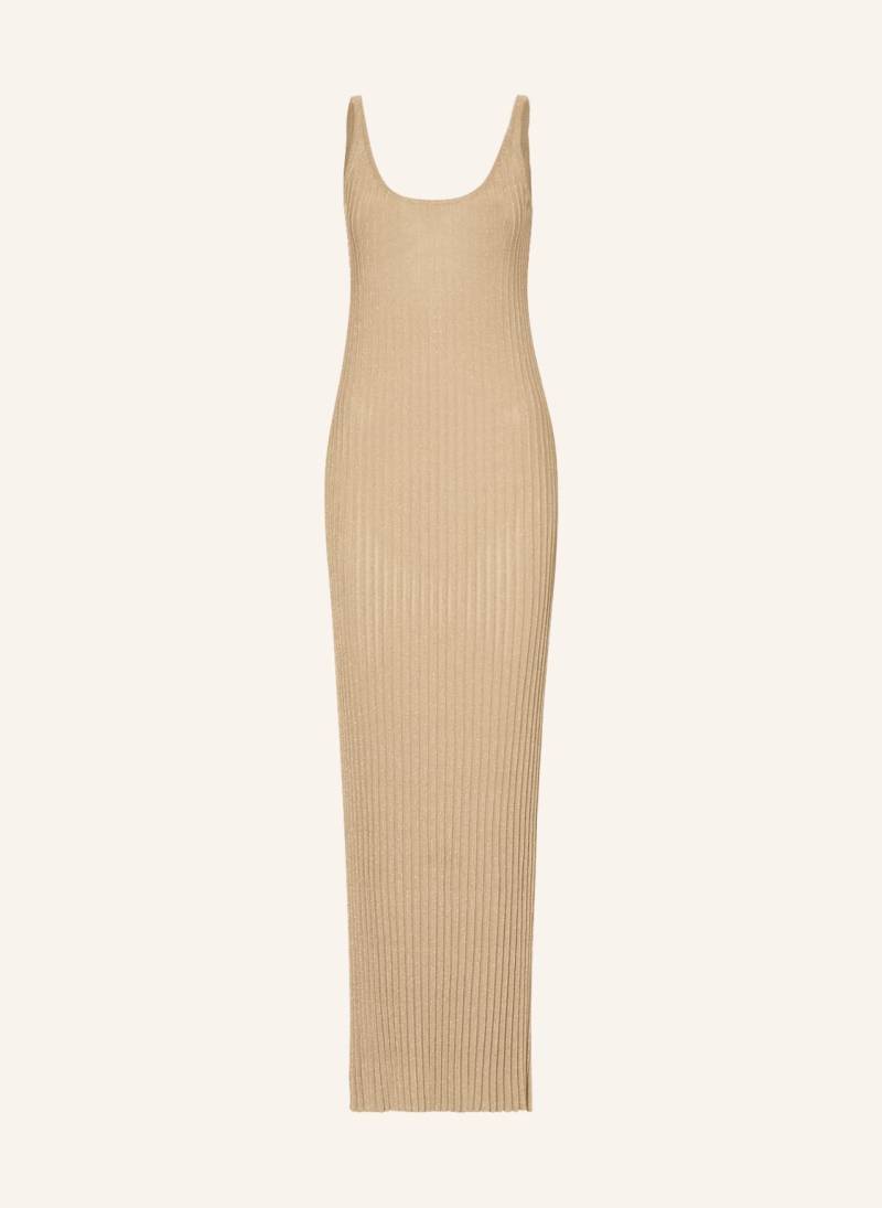 Max Mara Strickkleid Ritmo Mit Glitzergarn gold von Max Mara