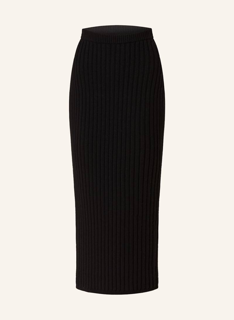 Max Mara Strickrock Seta schwarz von Max Mara