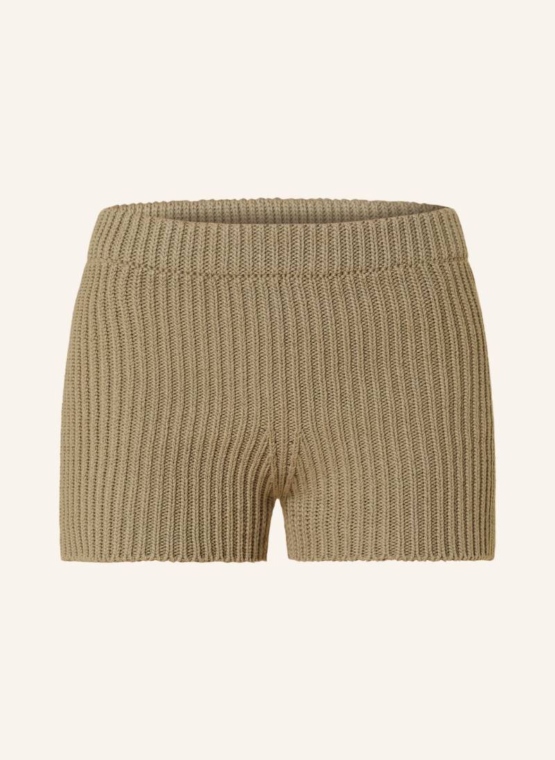 Max Mara Strickshorts acceso1234 gruen von Max Mara