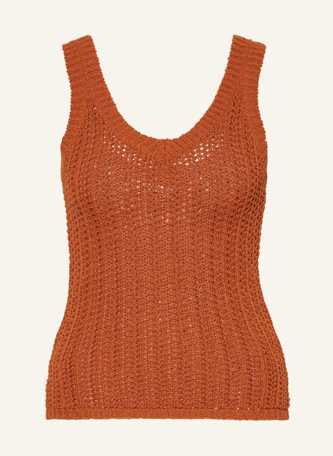 Max Mara Stricktop Arrigo orange von Max Mara