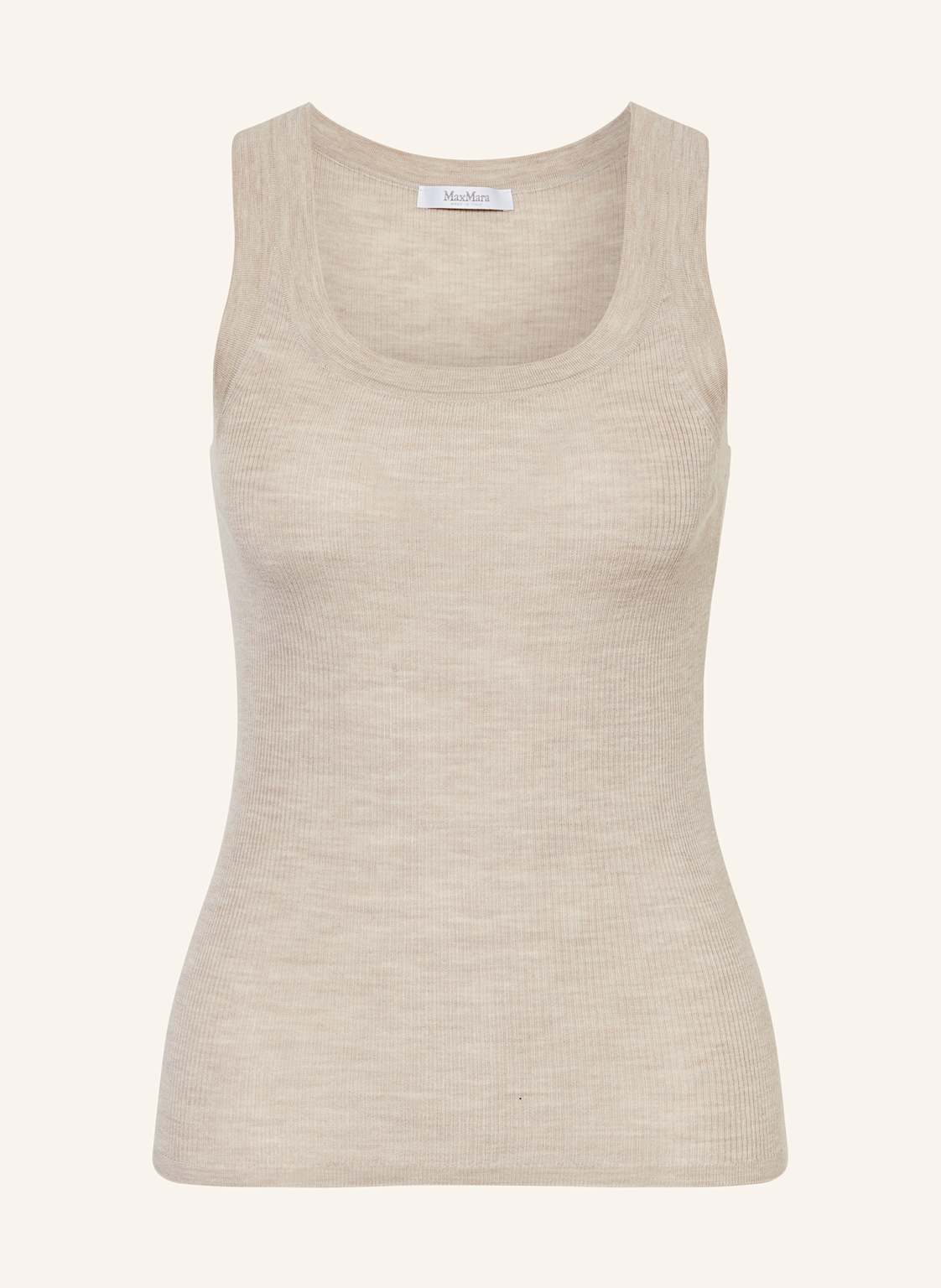 Max Mara Stricktop Eliadi beige von Max Mara