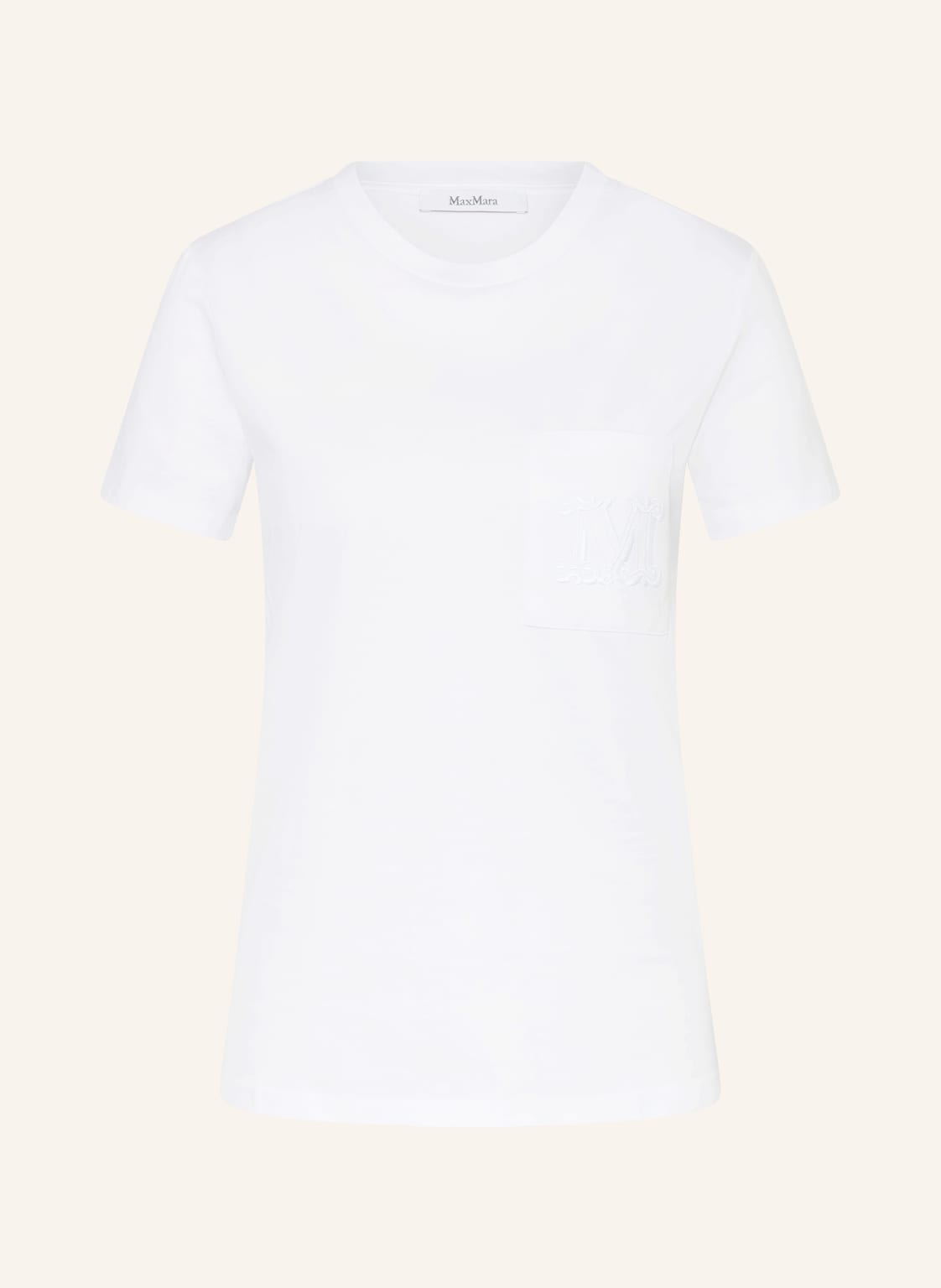 Max Mara T-Shirt Papaia weiss von Max Mara