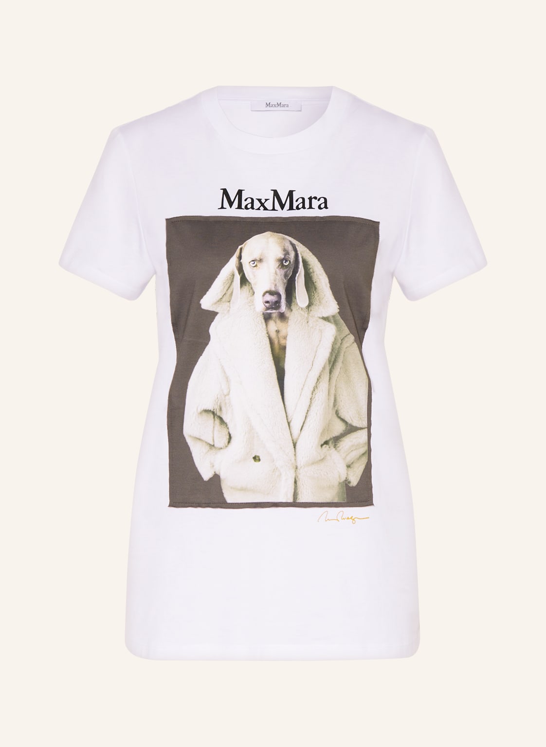 Max Mara T-Shirt Valido weiss von Max Mara