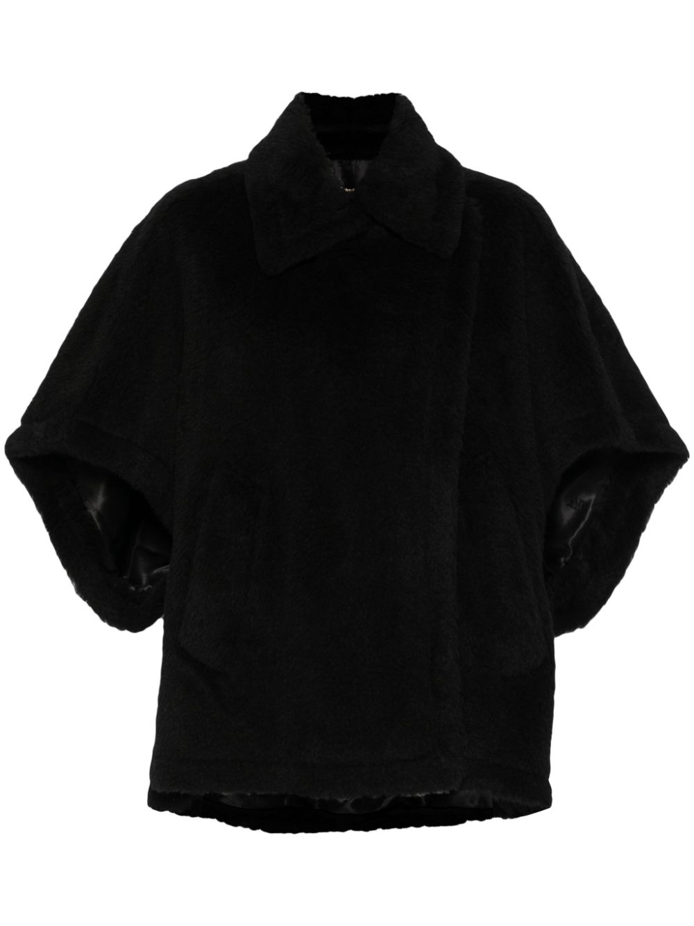 Max Mara Tebe1 cape - Black von Max Mara