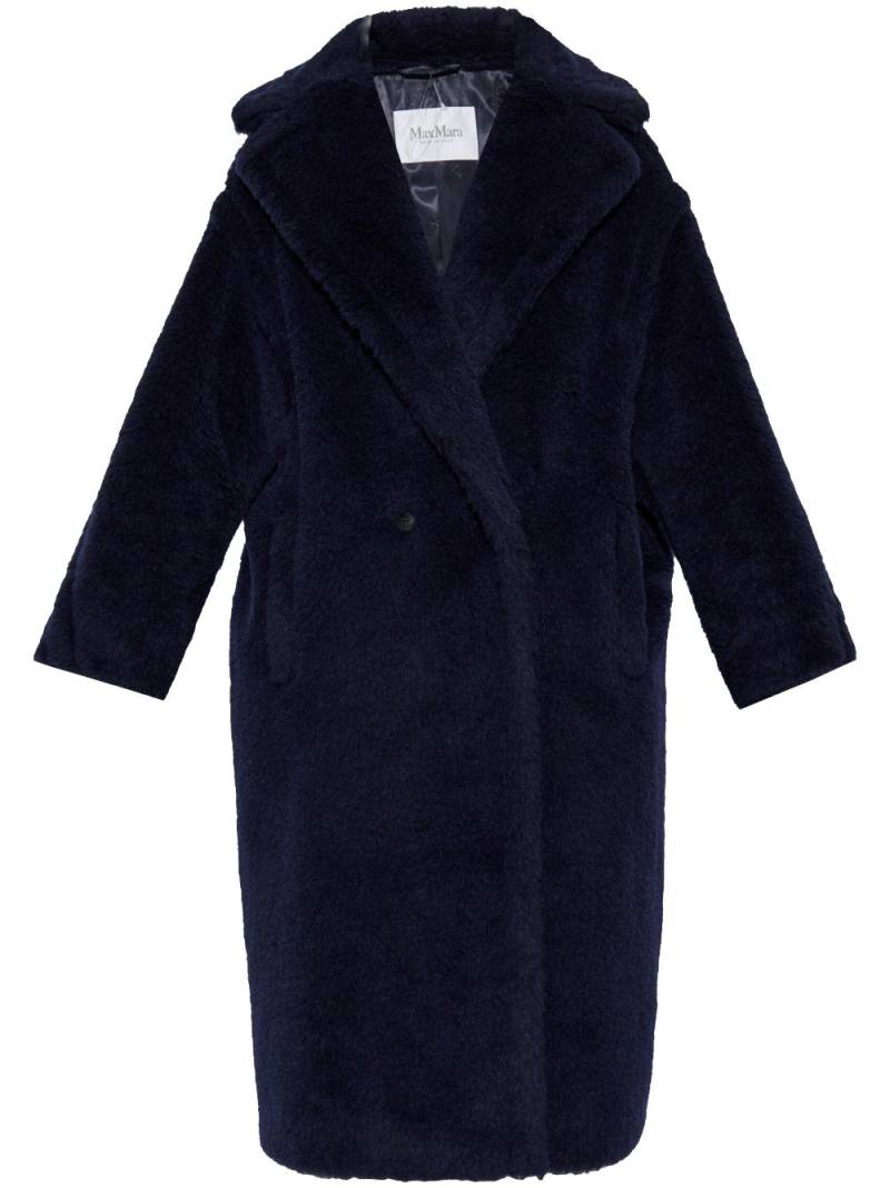 Max Mara Teddy Bear Icon oversized coat - Blue von Max Mara