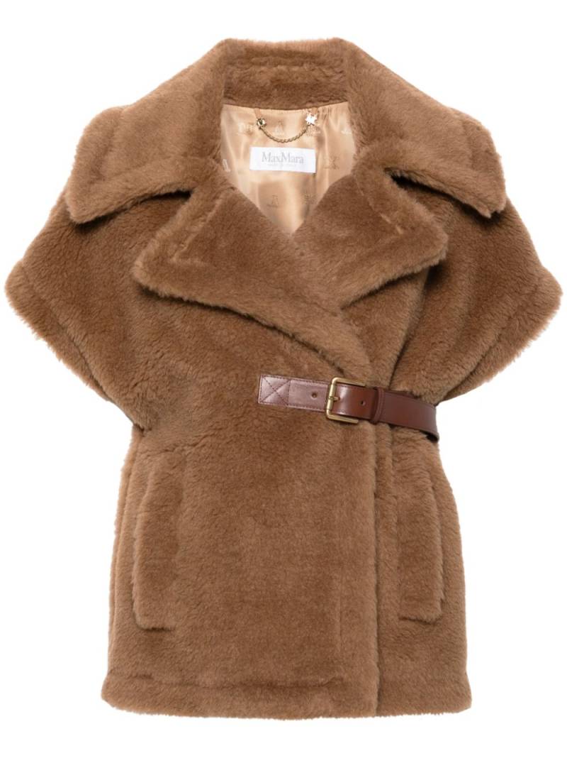 Max Mara Teddy short coat - Brown von Max Mara