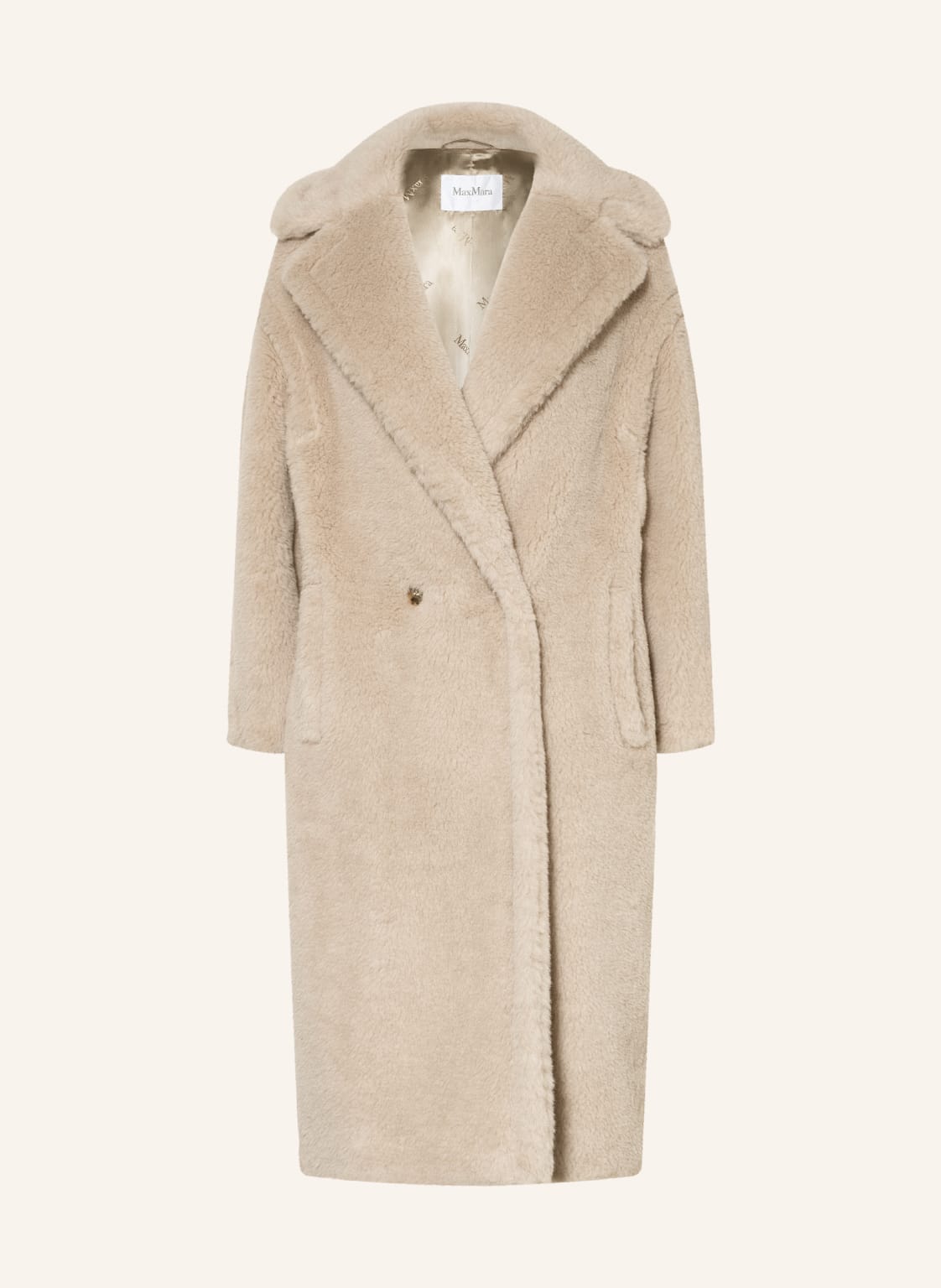 Max Mara Teddyfell-Mantel Tedgirl Mit Alpaka beige Max Mara Teddyfell-Mantel Tedgirl Mit Alpaka beige von Max Mara