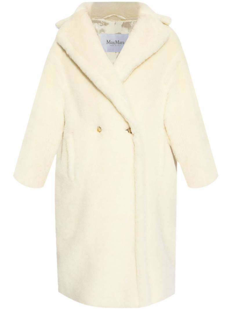 Max Mara Tedgirl Coat - White von Max Mara