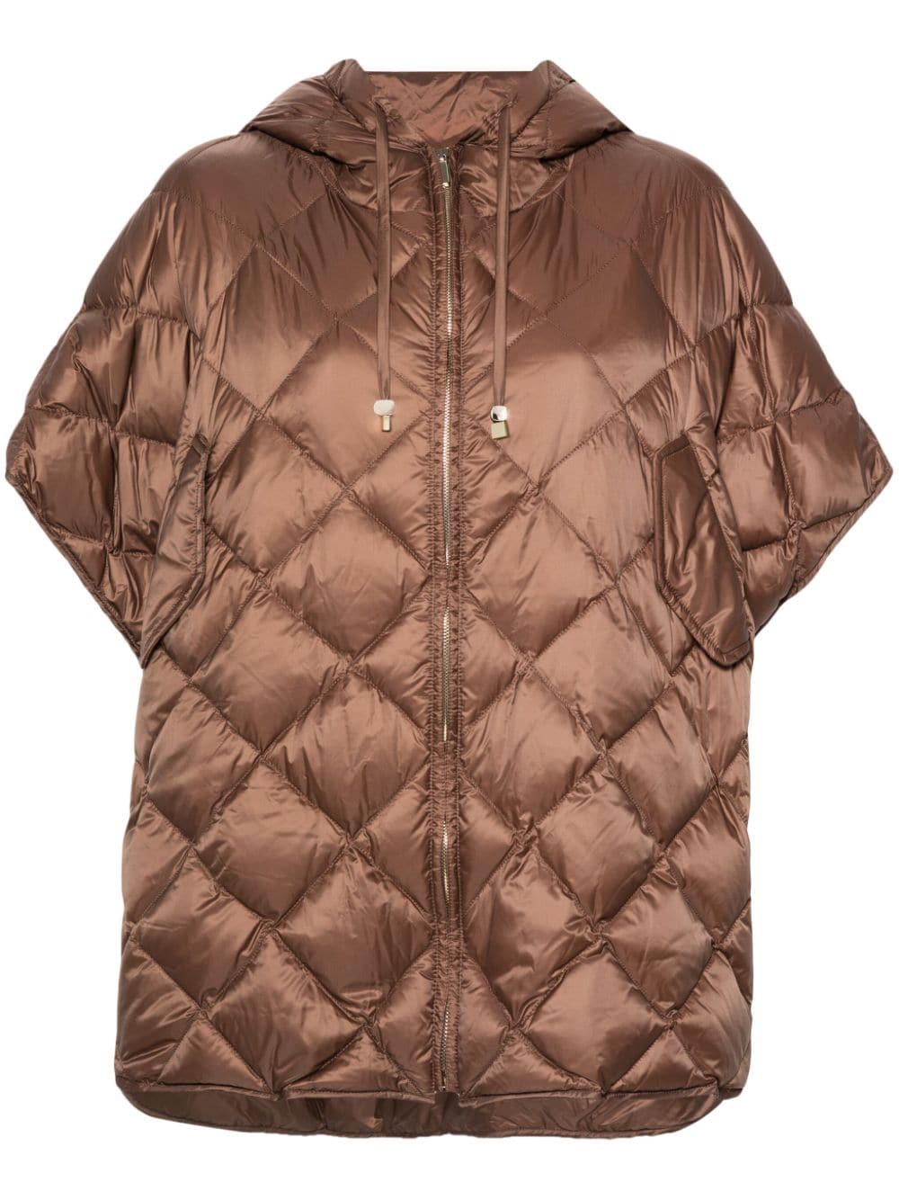 Max Mara Treman cape - Brown von Max Mara