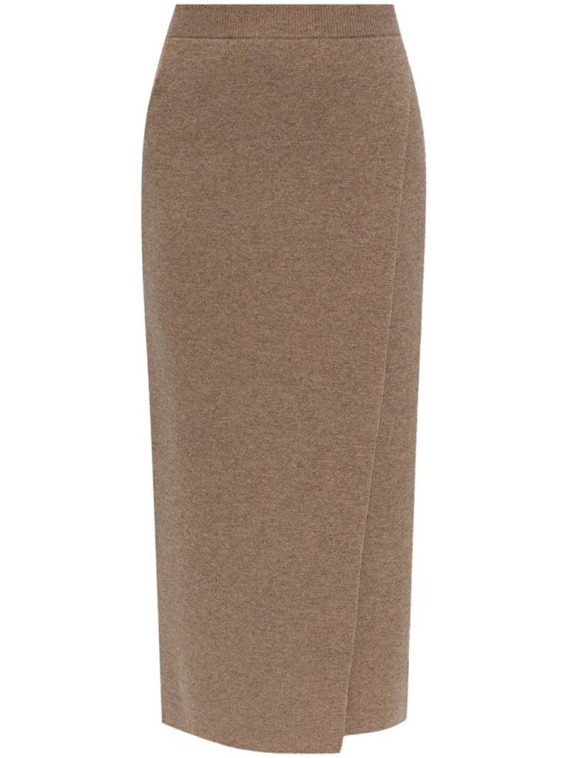 Max Mara Umbria midi skirt - Brown von Max Mara