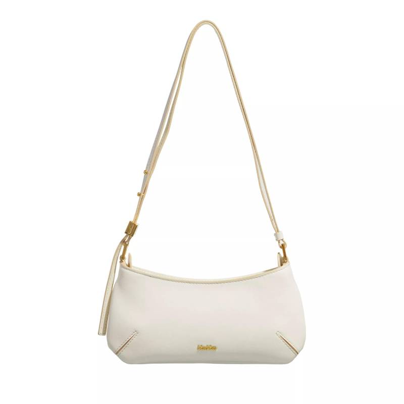 Max Mara Schultertasche - Daisybag - Gr. unisize - in Creme - für Damen von Max Mara