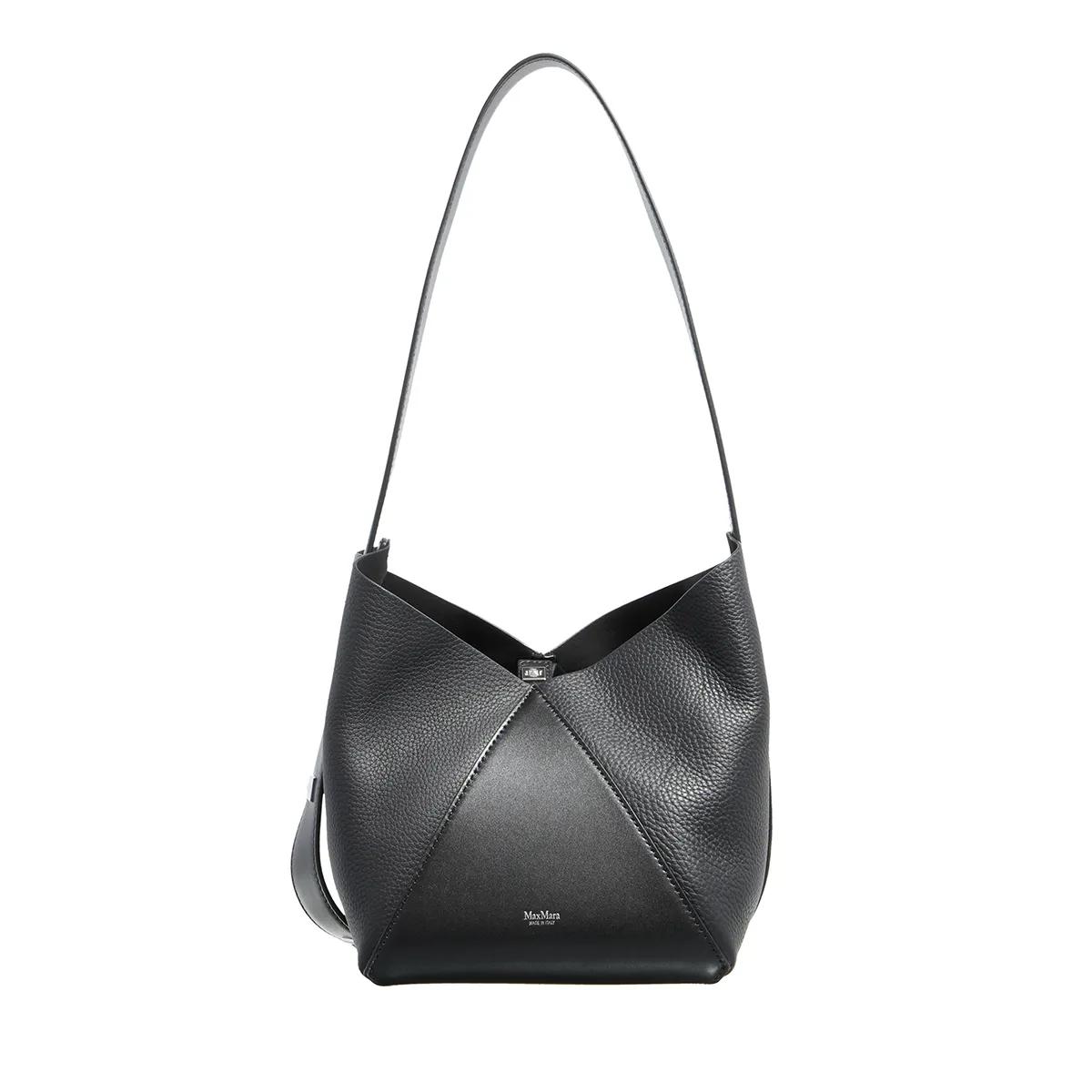 Max Mara Schultertasche - Mmbuckets - Gr. unisize - in Schwarz - für Damen von Max Mara