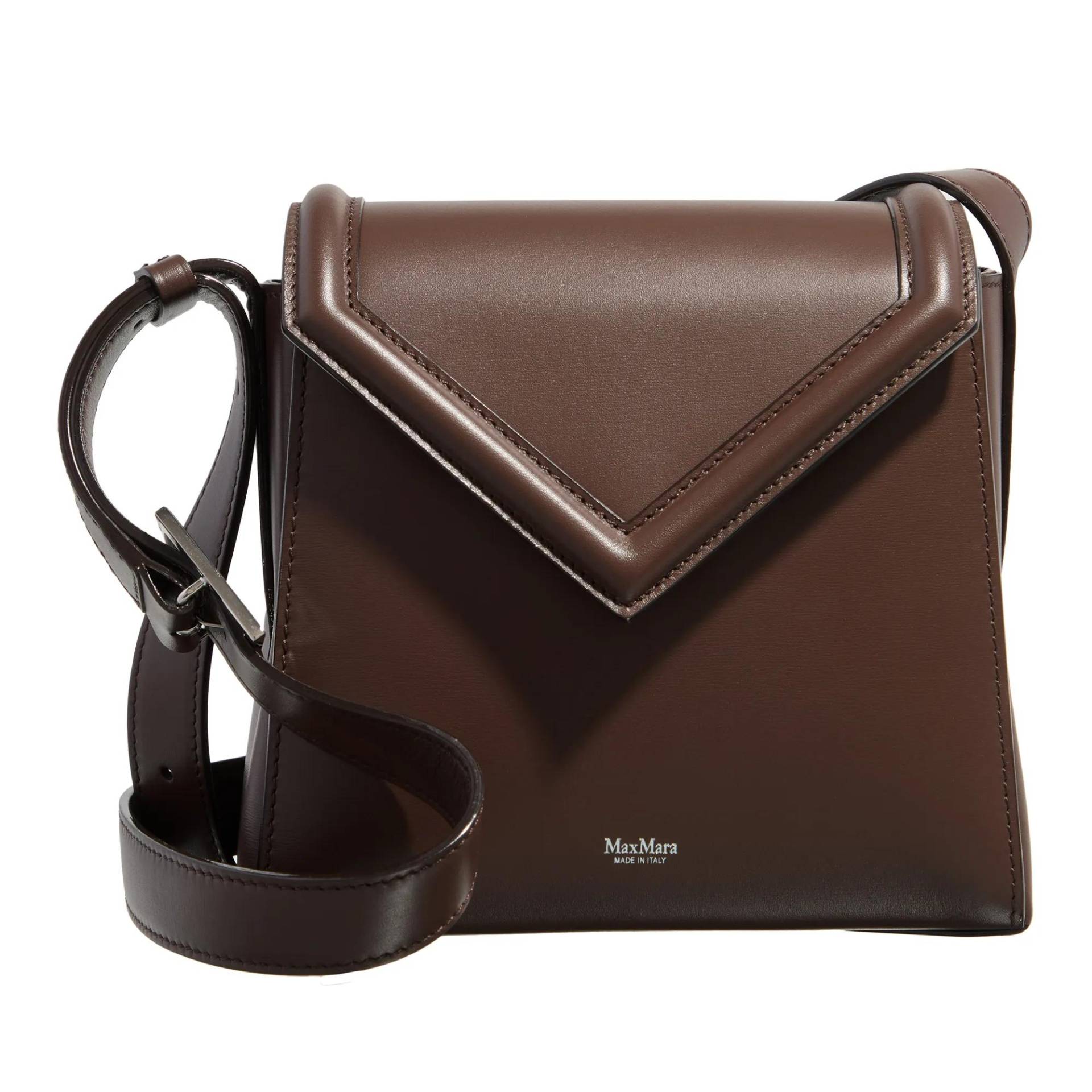 Max Mara Schultertasche - New MM Bag - Gr. unisize - in Braun - für Damen Max Mara Schultertasche - New MM Bag - Gr. unisize - in Braun - für Damen von Max Mara
