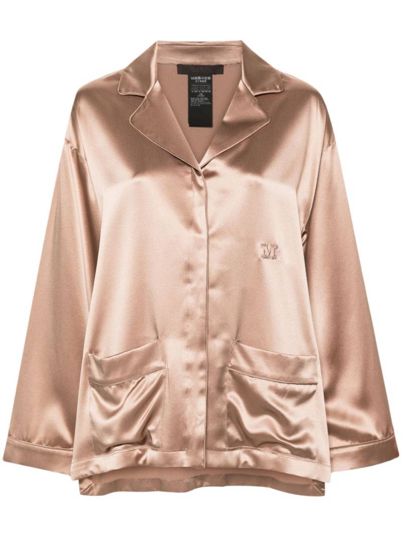 Max Mara Vasaio silk shirt - Neutrals von Max Mara