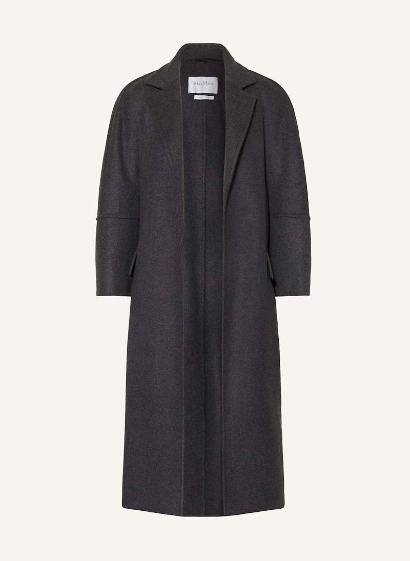 Max Mara Wollmantel Asburgo Mit Cashmere grau von Max Mara