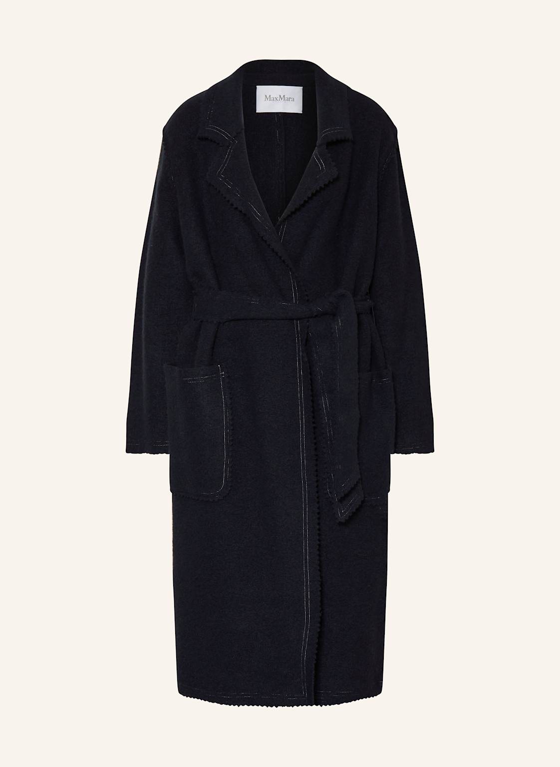Max Mara Wollmantel Jene Mit Cashmere blau Max Mara Wollmantel Jene Mit Cashmere blau von Max Mara