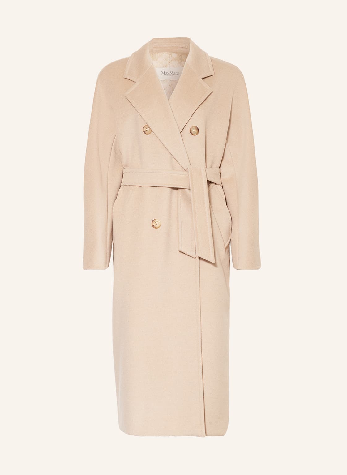 Max Mara Wollmantel Madame beige Max Mara Wollmantel Madame beige von Max Mara