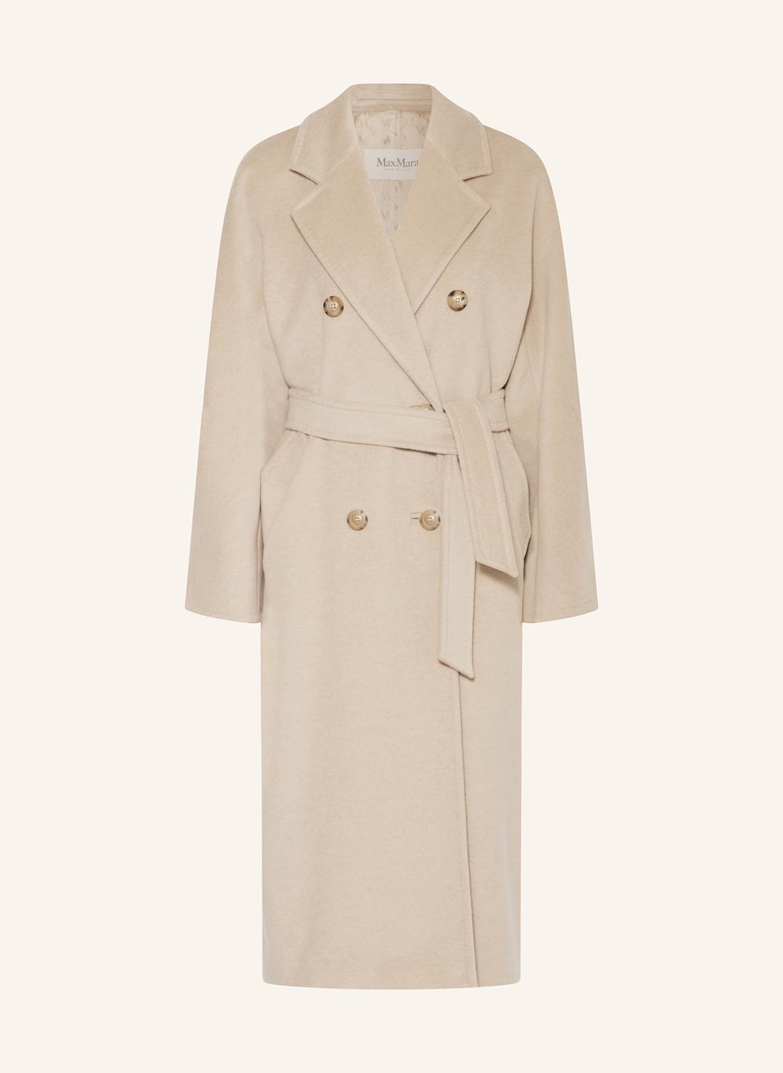 Max Mara Wollmantel Madame beige Max Mara Wollmantel Madame beige von Max Mara