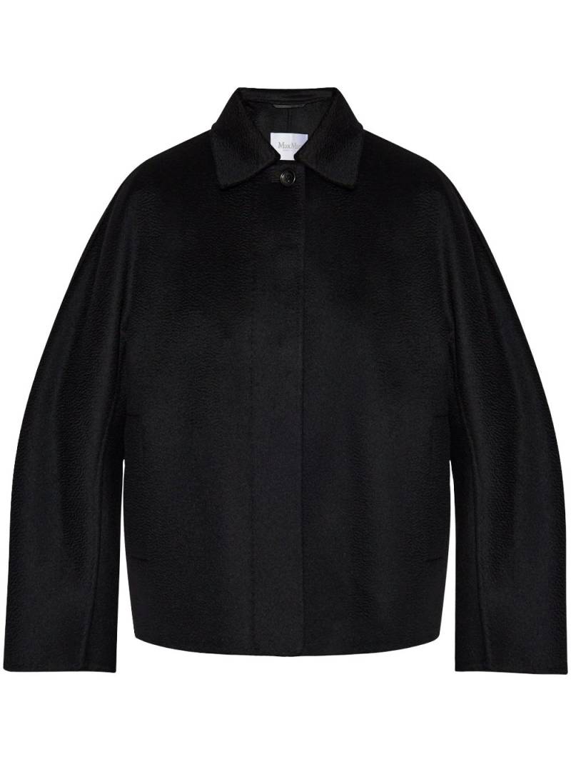 Max Mara brushed cashmere jacket - Black von Max Mara