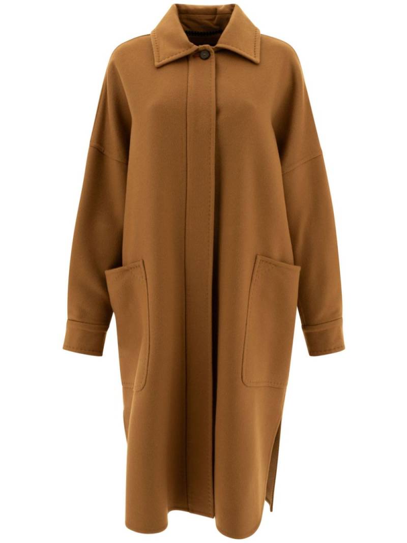 Max Mara cashmere oversize coat - Brown von Max Mara