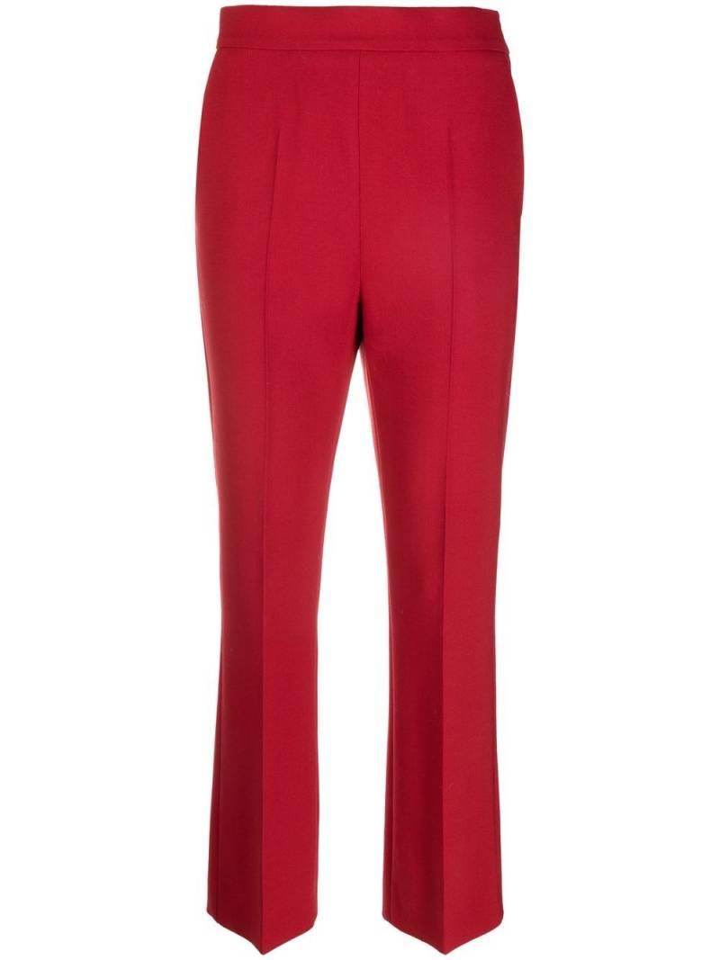 Max Mara cropped straight-leg trousers - Red von Max Mara