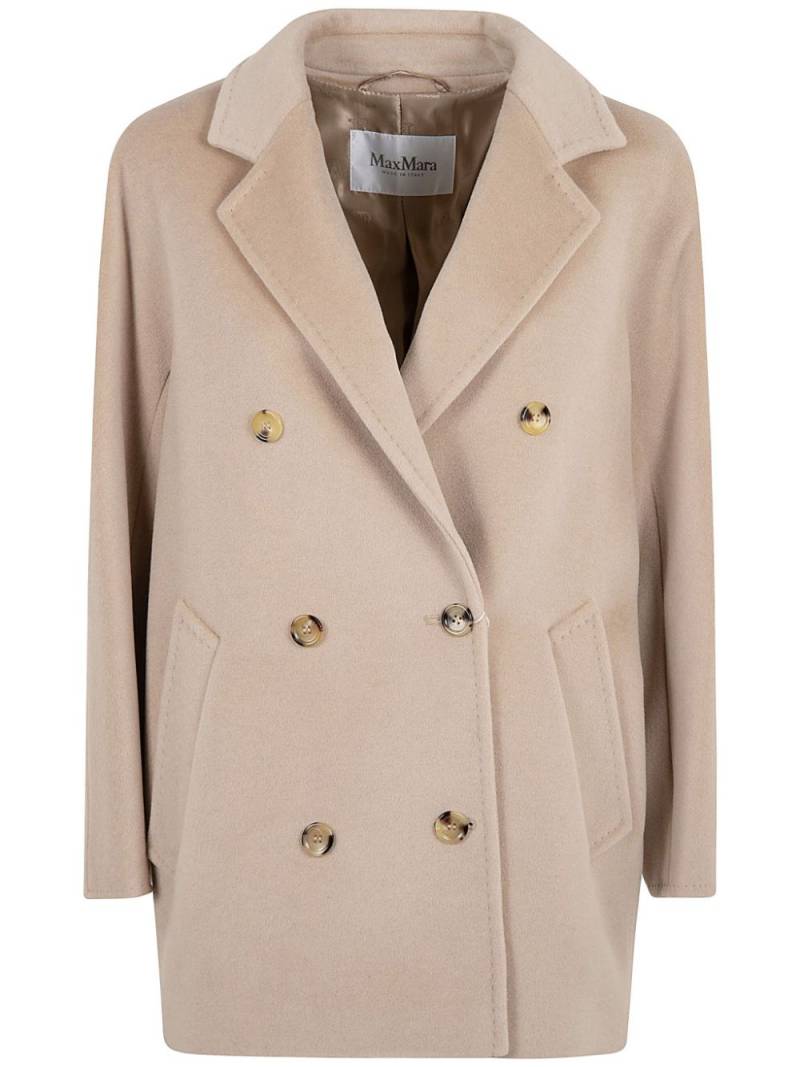 Max Mara double-breasted coat - Neutrals von Max Mara