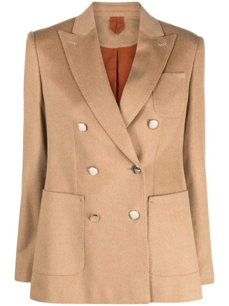 Max Mara fitted double-breasted blazer - Neutrals von Max Mara