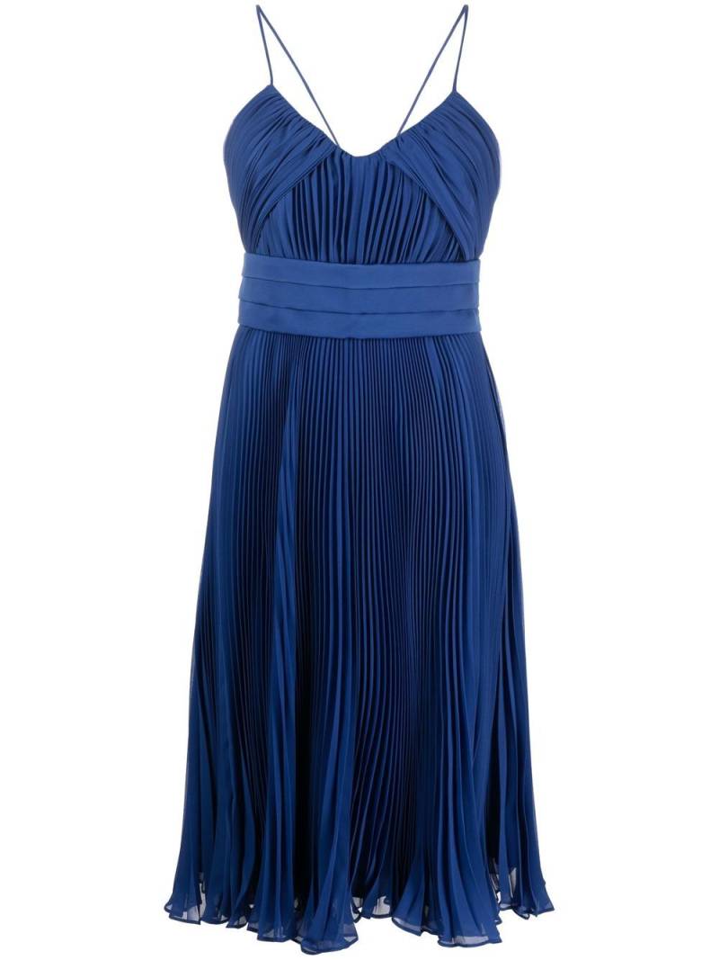 Max Mara fully-draped midi dress - Blue von Max Mara