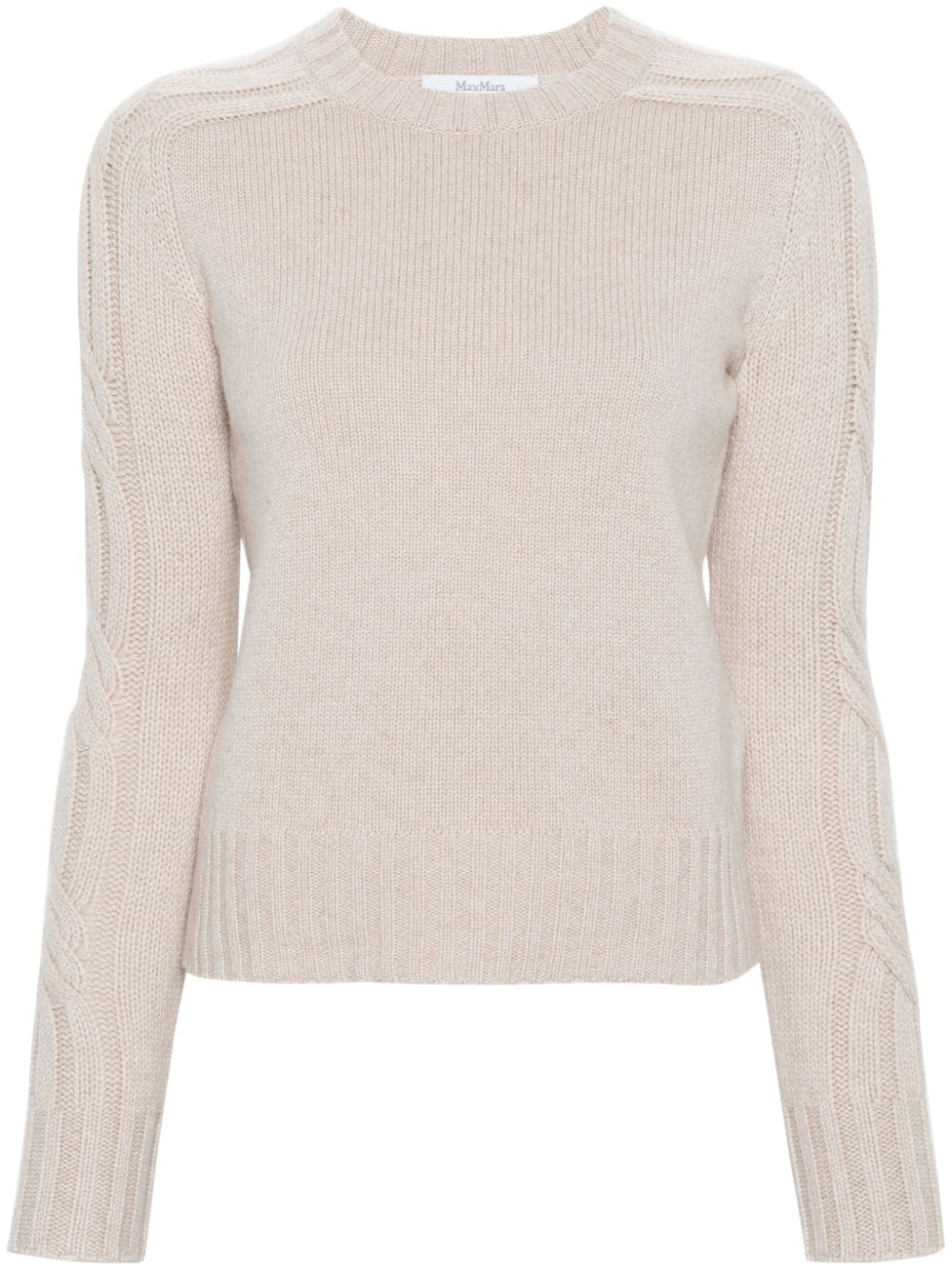 Max Mara knitted cashmere jumper - Neutrals von Max Mara