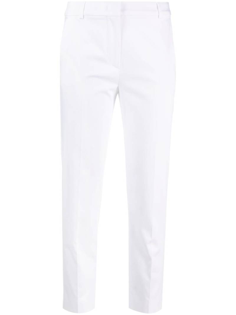 Max Mara mid-rise cropped trousers - White von Max Mara