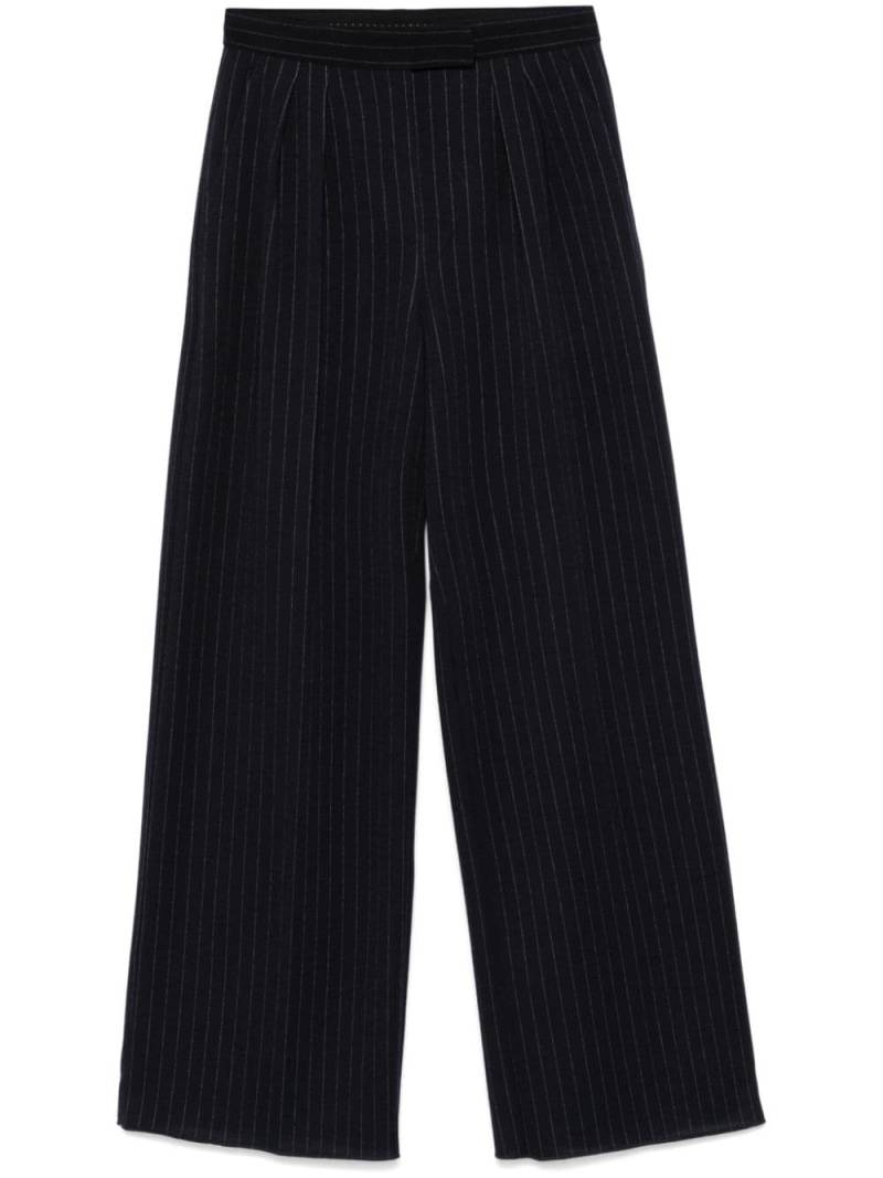 Max Mara pinstriped trousers - Blue von Max Mara