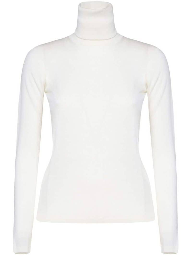 Max Mara roll-neck jumper - White von Max Mara