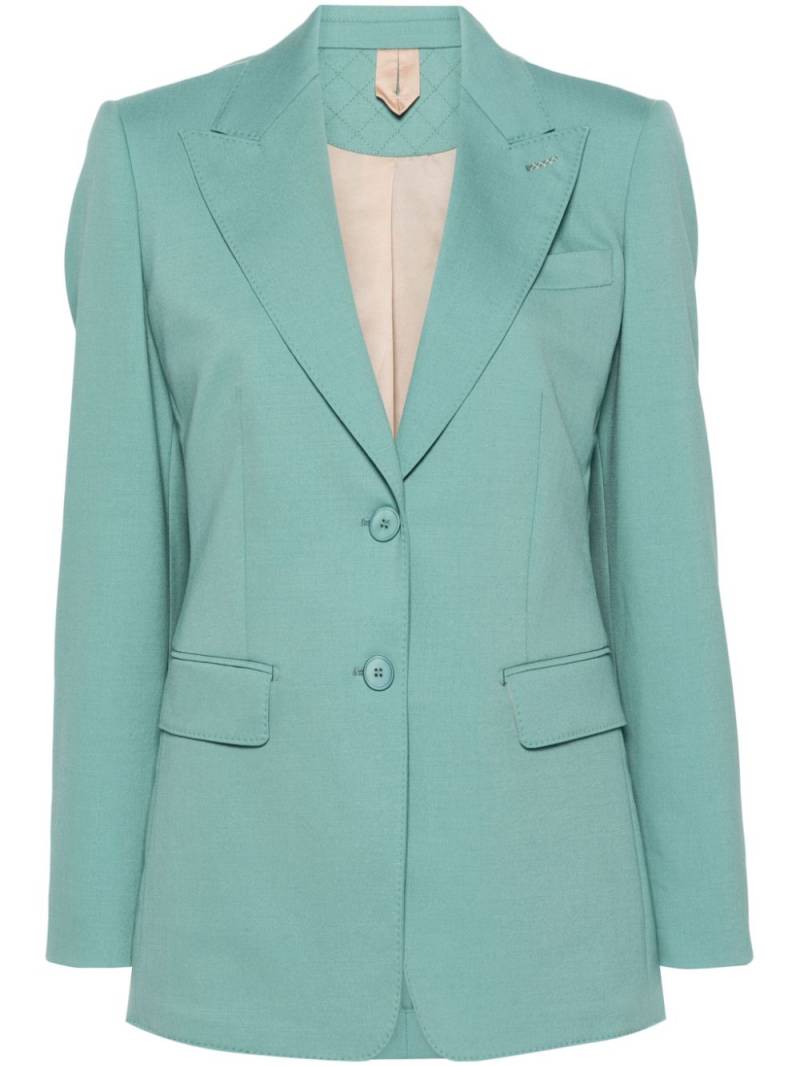 Max Mara single-breasted blazer - Green von Max Mara