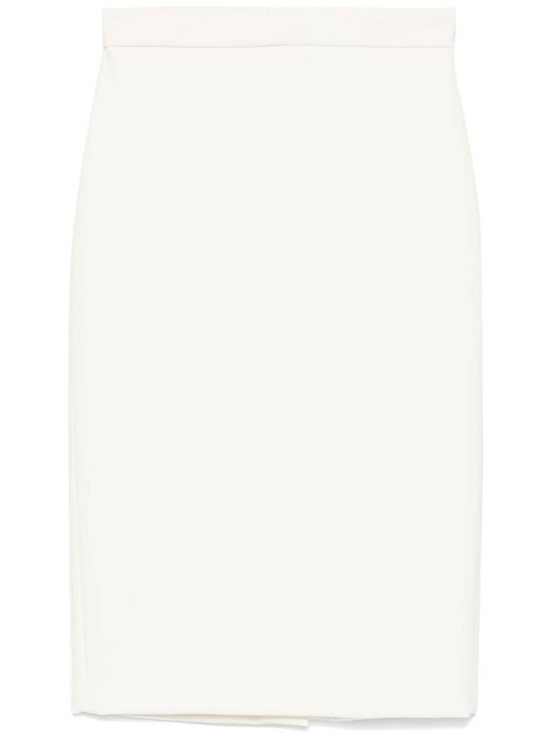 Max Mara stretch-design pencil skirt - White von Max Mara