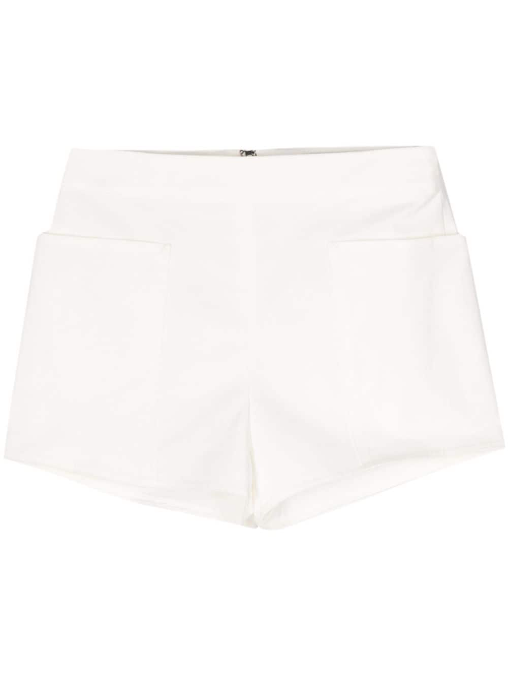 Max Mara twill mini shorts - White von Max Mara