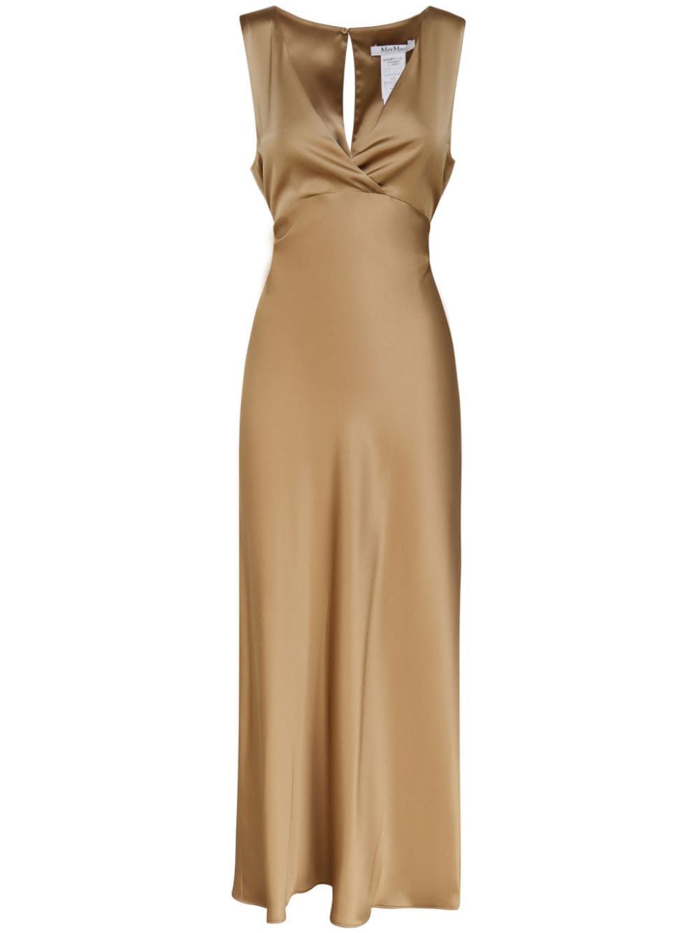 Max Mara v-neck dress - Brown von Max Mara