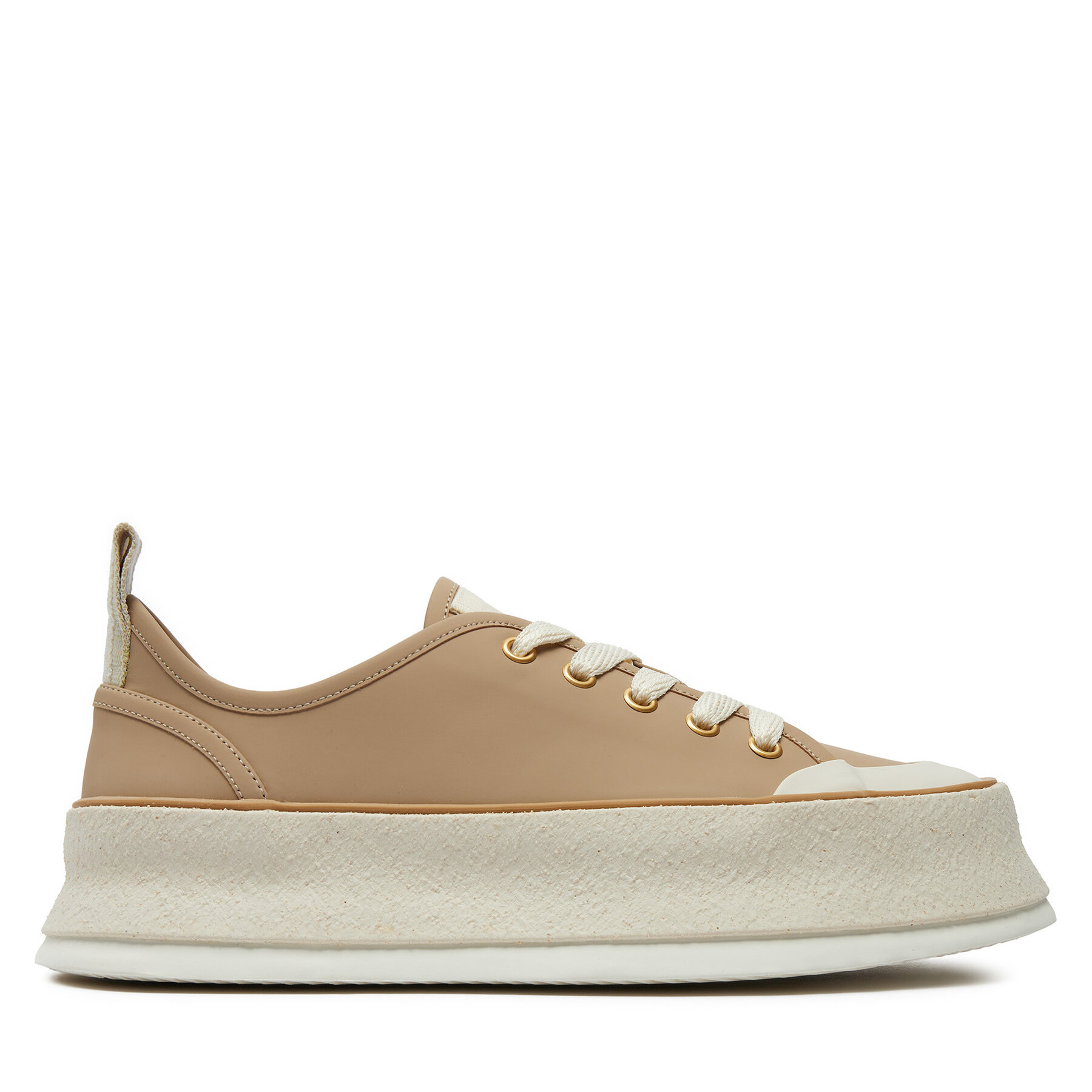 Sneakers aus Stoff Max Mara Prefallsneaker 2424766011 Beige von Max Mara