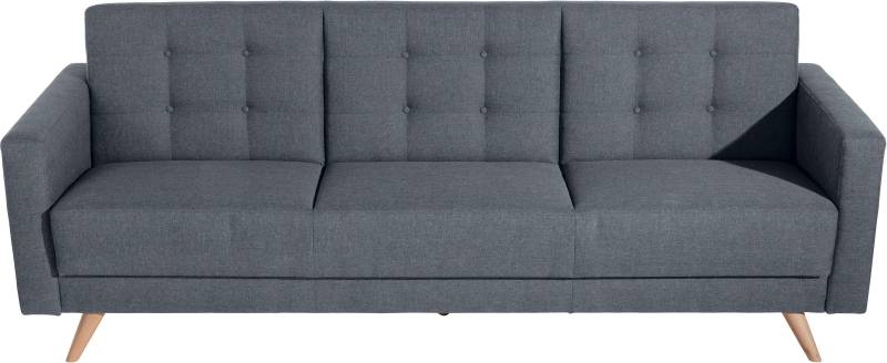 Max Winzer® 3-Sitzer »Julius Kippcouch mit komfortablem Federkern, klassisch und modern«, Schlafsofa, inklusive Bettfunktion & Bettkasten, Breite 224 cm von Max Winzer®