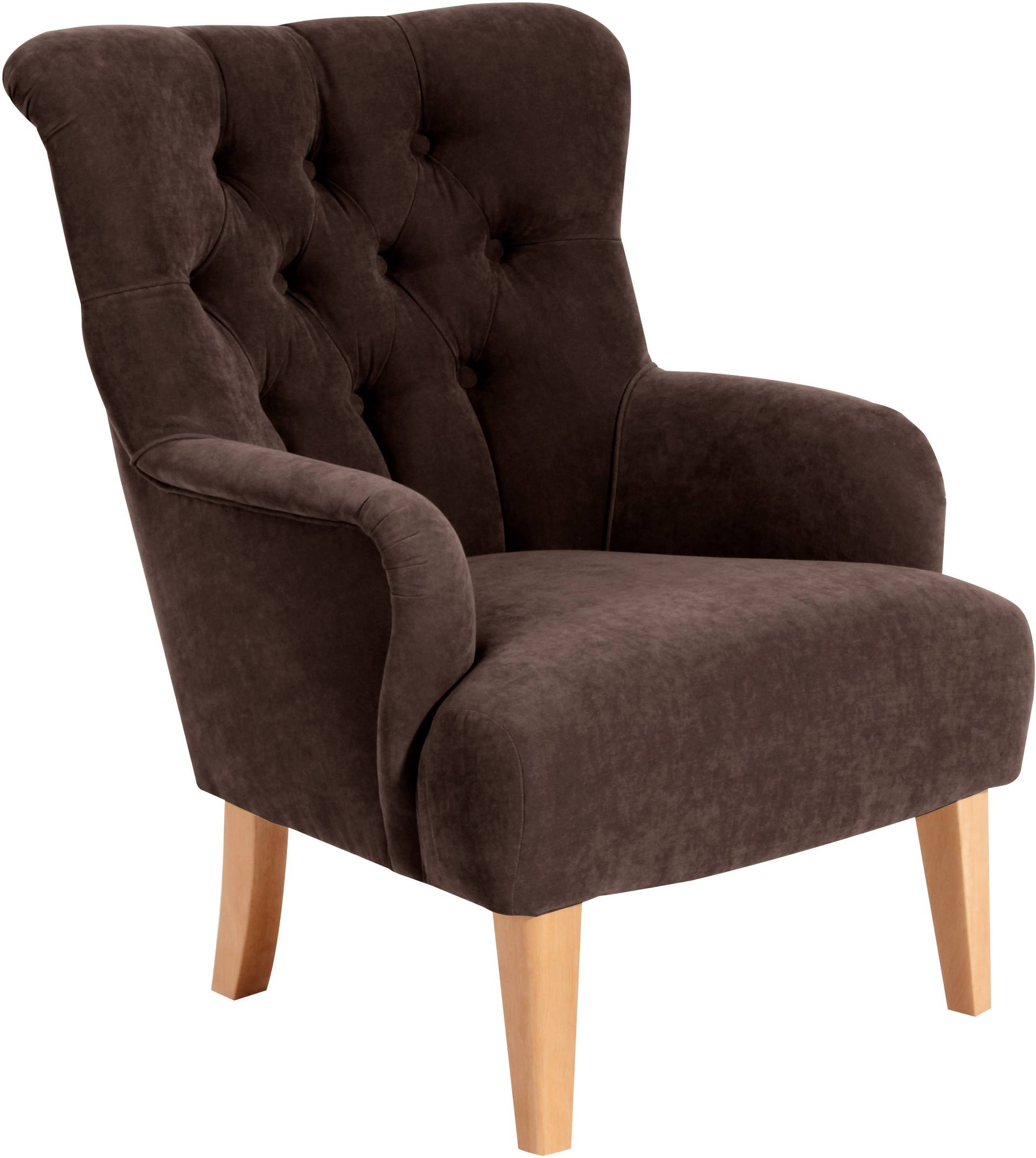 Max Winzer® Chesterfield-Sessel »Bradley, Loungesessel«, mit edler Knopfheftung von Max Winzer®