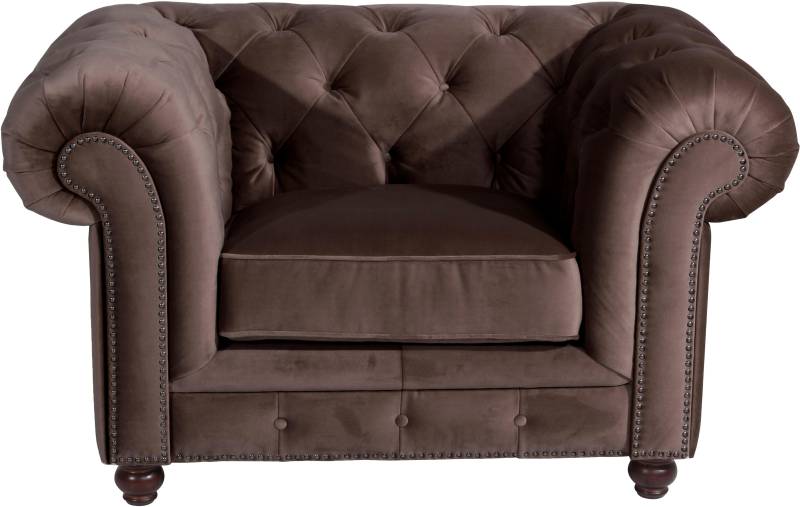 Max Winzer® Chesterfield-Sessel »Old England, Loungesessel, modern, Retro und elegant, bequemer Sessel«, mit edler Knopfheftung von Max Winzer®