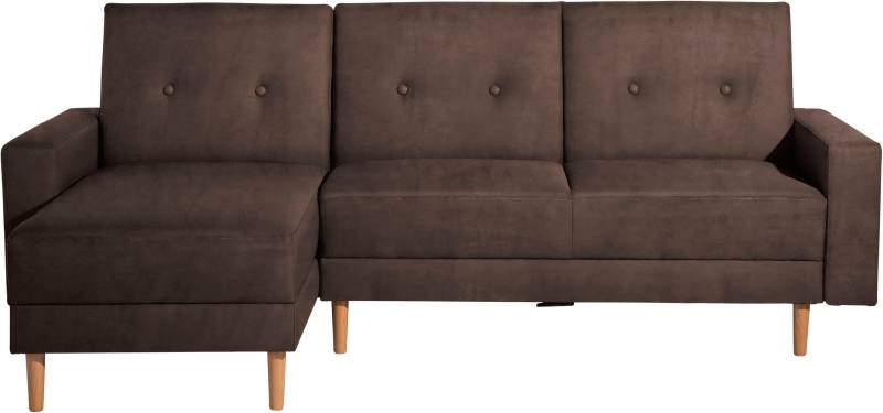 Max Winzer® Ecksofa »Just Chill«, Schlafsofa mit Recamiere, Rückenverstellung, inklusive Stauraumhocker von Max Winzer®