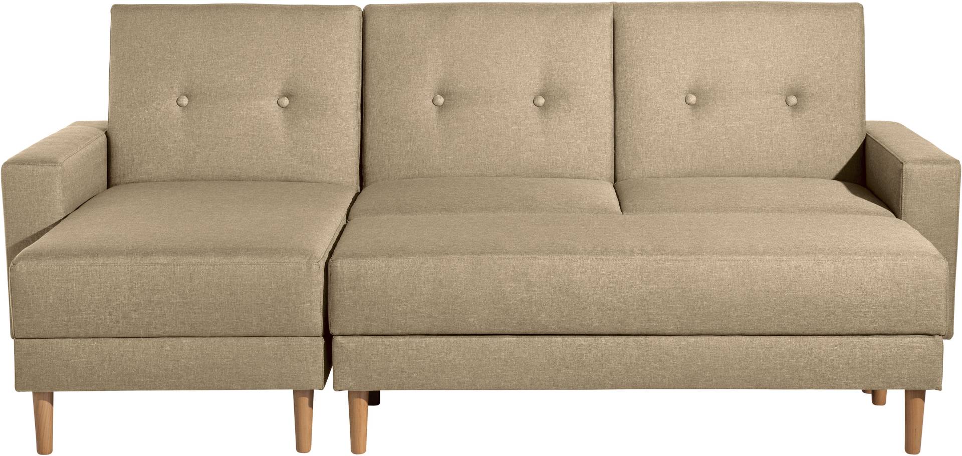 Max Winzer® Ecksofa »Just Chill kubisches Schlafsofa im skandinavischen Stil, bequem«, Recamiere links oder rechts montierbar, mit Rückenverstellung von Max Winzer®