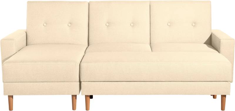 Max Winzer® Ecksofa »Just Chill kubisches Schlafsofa im skandinavischen Stil, bequem«, Recamiere links oder rechts montierbar, mit Rückenverstellung von Max Winzer®