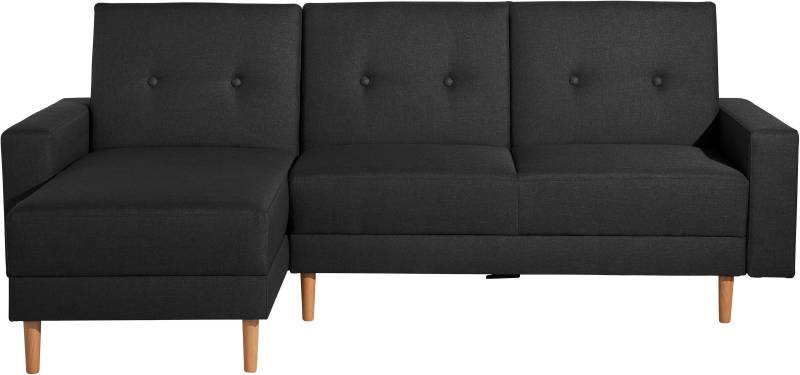 Max Winzer® Ecksofa »Just Chill«, Schlafsofa mit Recamiere, Rückenverstellung, inklusive Stauraumhocker von Max Winzer®