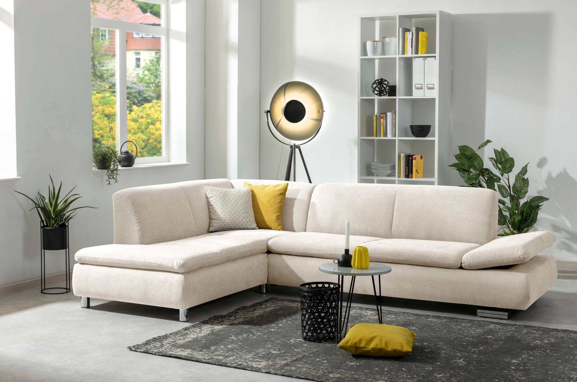 Max Winzer® Ecksofa »Toulouse modern und bequem, aktuelles Design, hoher Sitzkomfort«, mit klappbaren Armlehnen, Breite 271 cm von Max Winzer®