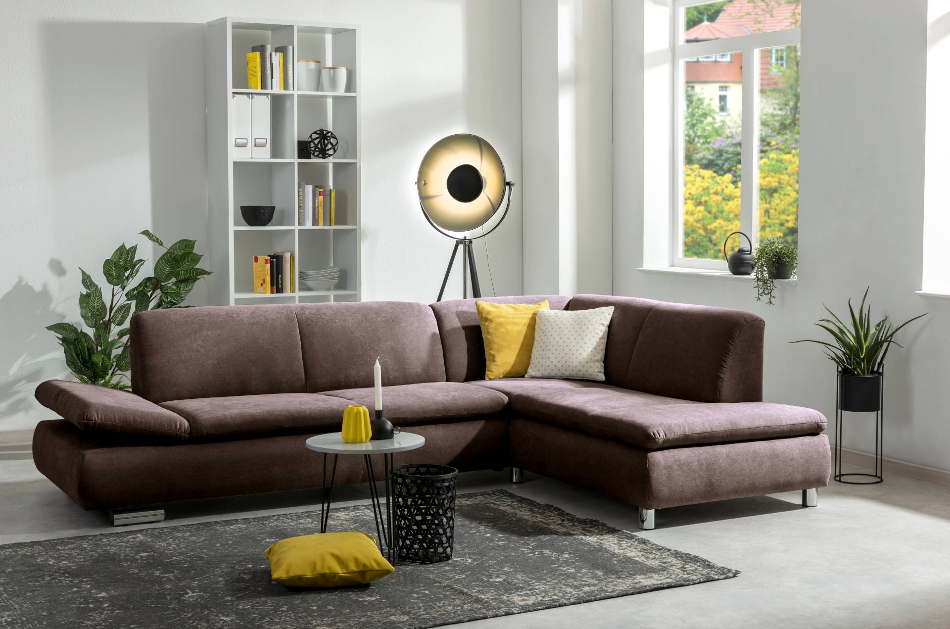 Max Winzer® Ecksofa »Toulouse modern und bequem, aktuelles Design, hoher Sitzkomfort«, mit klappbaren Armlehnen, Breite 271 cm von Max Winzer®