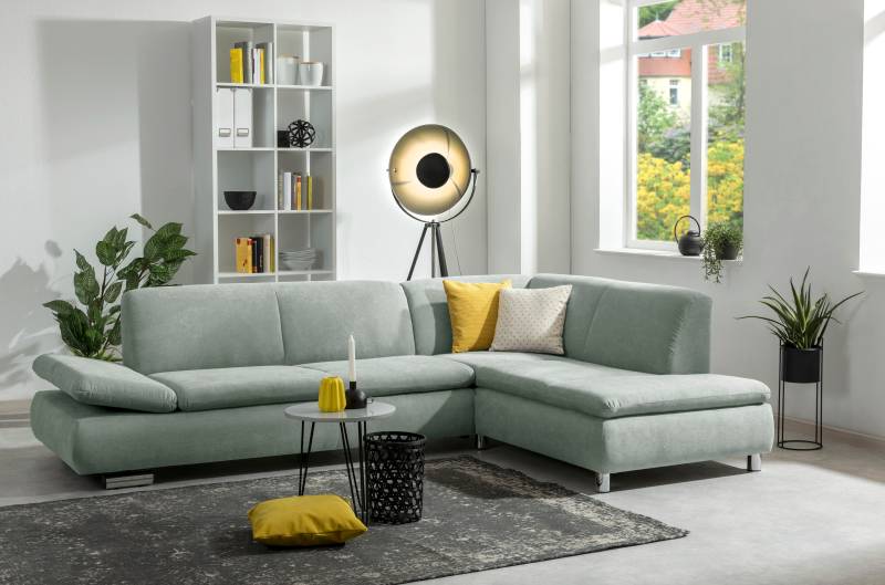 Max Winzer® Ecksofa »Toulouse modern und bequem, aktuelles Design, hoher Sitzkomfort«, mit klappbaren Armlehnen, Breite 271 cm von Max Winzer®